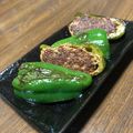 藤とラベンダー's cooksnap of when they made 定番！ピーマンの肉詰め.