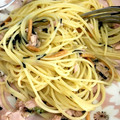 シュウ72's cooksnap of when they made 和えるだけ♪お茶漬けで簡単和風パスタ.