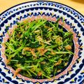 空前絶後のらび's cooksnap of when they made お弁当にも。豆苗とさくらえびのおひたし.