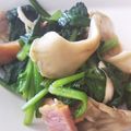 amm46's cooksnap of when they made ■糖質制限■舞茸ほうれん草ソテー♪簡単朝.