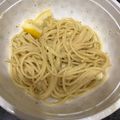 ねおみ's cooksnap of when they made 和えるだけ☆塩レモンクリームパスタ.