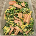 PARNELL's cooksnap of when they made 魚肉ソーセージのネギ玉炒め.