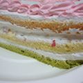 potako's cooksnap of when they made お雛まつりのお雛ケーキ.