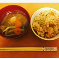ねこた2's cooksnap of when they made ◆舞茸と落とし卵のお吸い物◆おもてなし.