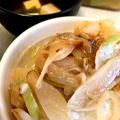 ほたてのかいばしら's cooksnap of when they made 鶏肉とネギの甘味噌炒め丼.