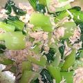 クックDM45FA☆'s cooksnap of when they made 簡単◎ツナとチンゲン菜の中華和え.