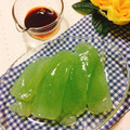 メルティローズ's cooksnap of when they made 蒟蒻のおさしみ.