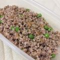 はちみつかなこ's cooksnap of when they made えんどう豆と梅のおにぎり（混ぜご飯でも）.