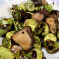 らむちびた's cooksnap of when they made そら豆と椎茸のバター醤油炒め.