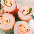 あおやがら's cooksnap of when they made 簡単！お弁当にも♪くるくるチクワ.
