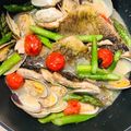orishiori's cooksnap of when they made 簡単♥アクアパッツァ♪.