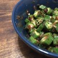 E♡♡♡♡'s cooksnap of when they made オクラおかか和え.