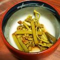 青い月青い月's cooksnap of when they made 簡単♪わらびの醤油漬け♪.