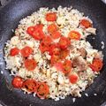 deraakime's cooksnap of when they made トマトのパエリヤ.