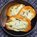 nosso's cooksnap of when they made チーズ大葉のフランスパン.