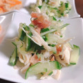 928るびすけ☆☆'s cooksnap of when they made ささみと胡瓜の梅肉和え.