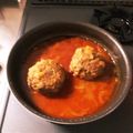 ☆ichika＊☆'s cooksnap of when they made 煮込みハンバーグ.