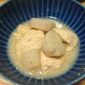 yonemich's cooksnap of when they made 危険！～里芋と鶏胸肉の味噌煮～.