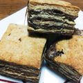 ニシコママ's cooksnap of when they made ＊HMで！しましま柄スコーン＊.