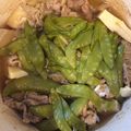 テヨン1's cooksnap of when they made 筍と牛肉、スナップエンドウの煮物.