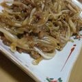 mi_0403_'s cooksnap of when they made もやしの肉味噌いため.