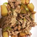 Myisuke's cooksnap of when they made 新じゃがと豚バラの炒め物.