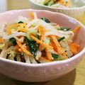 しじみごはん's cooksnap of when they made ほうれん草ともやしのナムル.