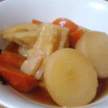 shokolat's cooksnap of when they made 【圧力鍋】大根とちくわぶのあたたか煮.