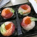 ダルシス's cooksnap of when they made ☺パーティーに☆シリコン型でドーナツ寿司.