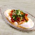 mogusun＊'s cooksnap of when they made ［簡単 冷奴 キムチ すりゴマゴマ］.
