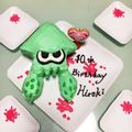 りんご０９０５'s cooksnap of when they made スプラトゥーンケーキ.
