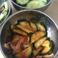 Yokchina's cooksnap of when they made 韓国常備おかずキュウリの和え物오이 무침.