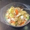 ノッツ's cooksnap of when they made レンジでカンタン！キャベツと鮭缶の酒蒸し.