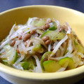 おらんでう～たん's cooksnap of when they made ✿もやしときゅうりの塩炒め✿.