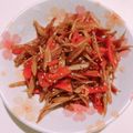 sumiぴょん's cooksnap of when they made きんぴらごぼう.