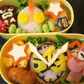 虹のわ☆'s cooksnap of when they made キャラ弁★ウルトラマン・バルタン星人.