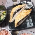 よちりん's cooksnap of when they made はんぺんと黒豆の＊パン粉焼き＊.