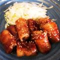 aubryson's cooksnap of when they made エリンギくるくる(@_@)豚肉巻き.