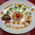 ゆかきち♡'s cooksnap of when they made ２歳♪誕生日アンパンマンプレート☆.
