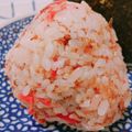 Iromi4's cooksnap of when they made 母の味☆刻み紅生姜と鰹節のおにぎり.