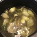 こりぃぃ's cooksnap of when they made 【 チンゲン菜の中華スープ♪ 】.