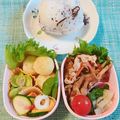 yesmama's cooksnap of when they made 〈ズッキーニとちくわの梅あえ〉.