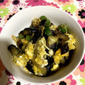 ねね子ママ's cooksnap of when they made ナスとピーマンの味噌卵とじ.