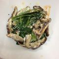 みりん調味料's cooksnap of when they made 椎茸入り☆ニラともやしのピリ辛マヨ和え.