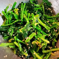boo♪'s cooksnap of when they made 分量簡単♬ほうれん草の胡麻和え.
