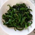 クックJM7FNW☆'s cooksnap of when they made ピーマンと塩昆布のゴマ油炒め☆.