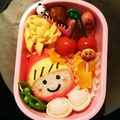 クックHLLDMN☆'s cooksnap of when they made キャラ弁＊赤ずきんちゃん♡.
