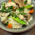 ☆さぶ☆☆'s cooksnap of when they made 鶏肉とアスパラの炊き込みご飯.