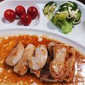 ゆうママゴン's cooksnap of when they made ★あっさりこく旨♪ポークステーキ★.