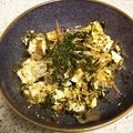 sunujiro's cooksnap of when they made クリームチーズの大葉＆鰹節の和え物.
